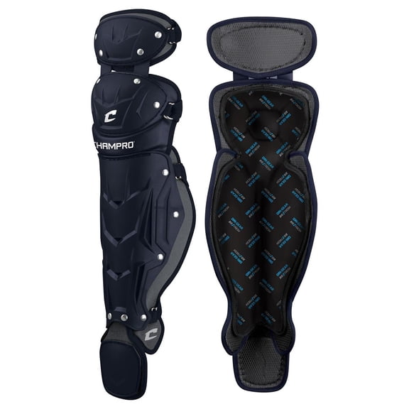 Champro Youth Optimus Pro Leg Guard 13.5" Length Navy