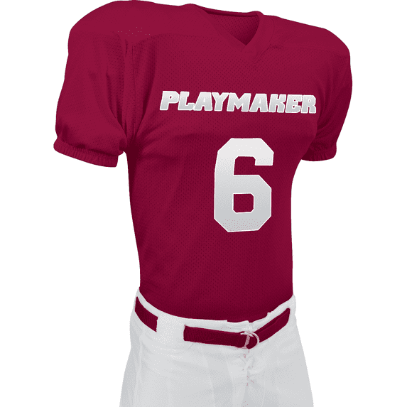 Champro Youth Pro Football Jersey Cardinal Large