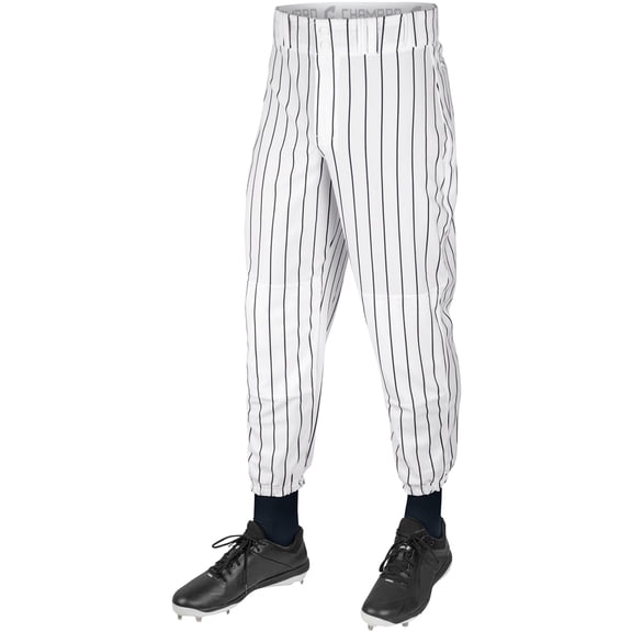 CLOSER pin stripe baseball pant - WHITE,NAVYPIN - L