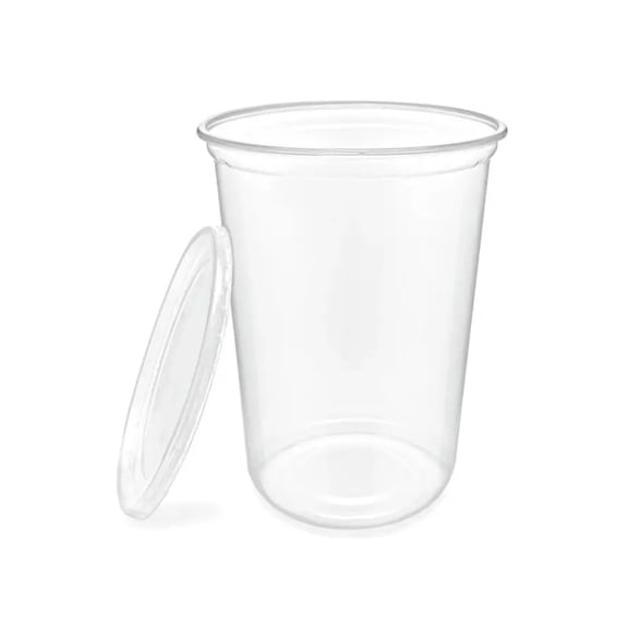 Champs Clear Deli Container and Lid Combo Microwavable 250 Sets 32 oz