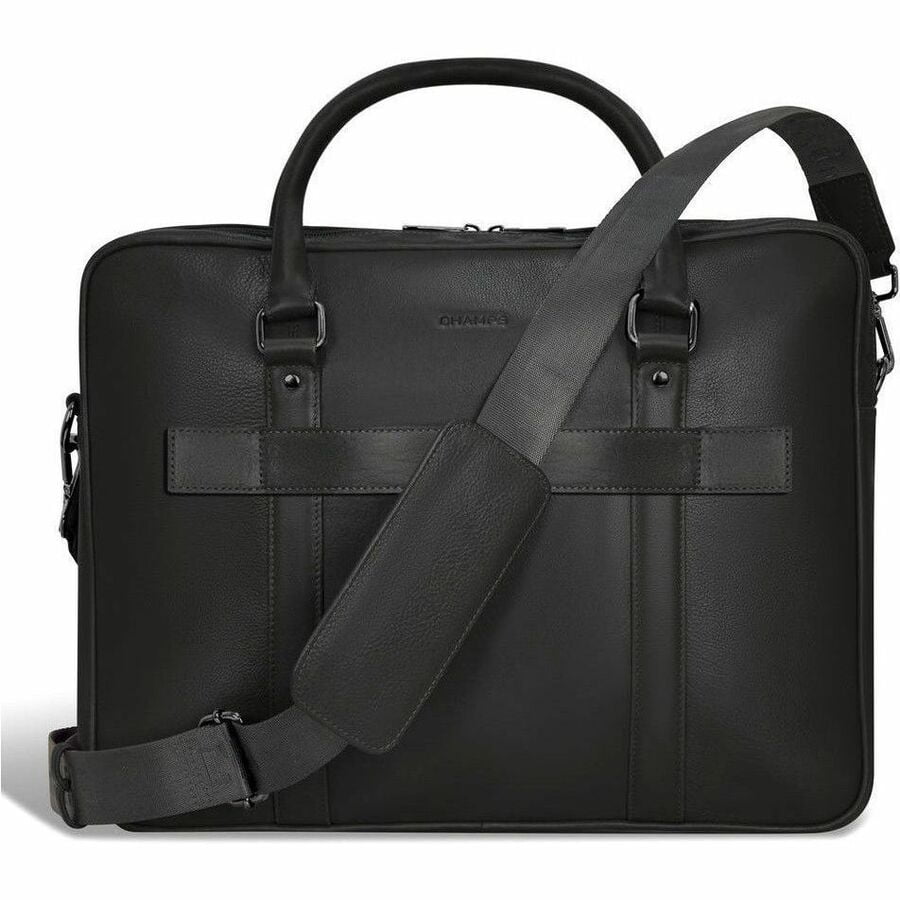 Champs Onyx Carrying Case (Briefcase) for 11" to 15.6" Notebook, Black