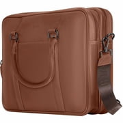 Champs Onyx Carrying Case Briefcase for 11 to 15.6 Notebook, Brown