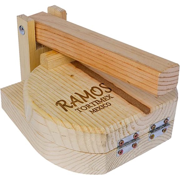 Champs Round Tortilla Wood Press 9"