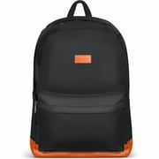 Champs Vintage Carrying Case Backpack for 11 to 15.6 Water Bottle, Notebook, Tablet, Glasses, Earphone, Travel, Black