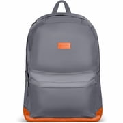 Champs Vintage Carrying Case Backpack for 11 to 15.6 Water Bottle, Notebook, Tablet, Glasses, Earphone, Travel, Gray