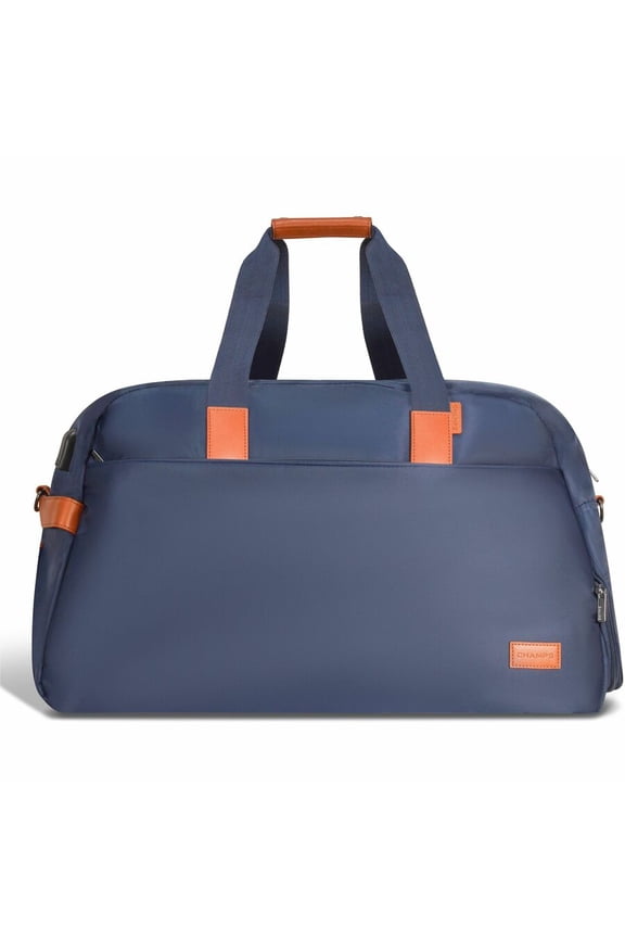 Vintage Carrying Case (Duffel) for 11" to 15.6" Notebook, Tablet, Glasses, Travel, Shoes, Navy