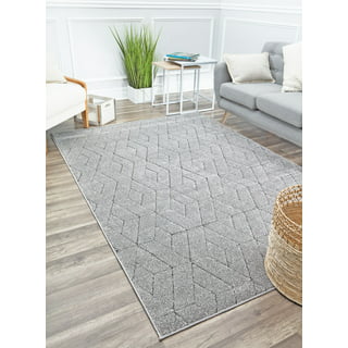 Geometric Plaid Area Rug Coffee Table Carpet Floor Mat Anti - Temu