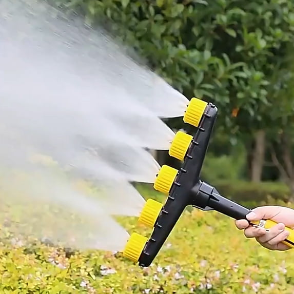 Chanana 5-Nozzle Adjustable Garden Sprinkler - 20cm Atomizer for Flowers & Vegetables