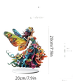 thumbnail image 1 of Chanana Butterfly Fairy Desktop Standee, 2D Flat Acrylic Art Butterfly Elf Tabletop Ornament Decoration, Home Study Room Bookshel Office Creative Decor Supplies, 1 of 2