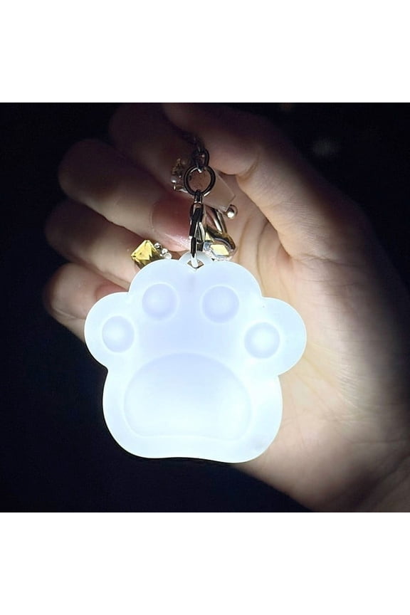 Love Wallet Tote Bag Touch Sensing Light – USB Rechargeable Touch-Activated Purse Light for Handbags, Wallets & Totes, Mini Cat Paw LED Bag Lamp