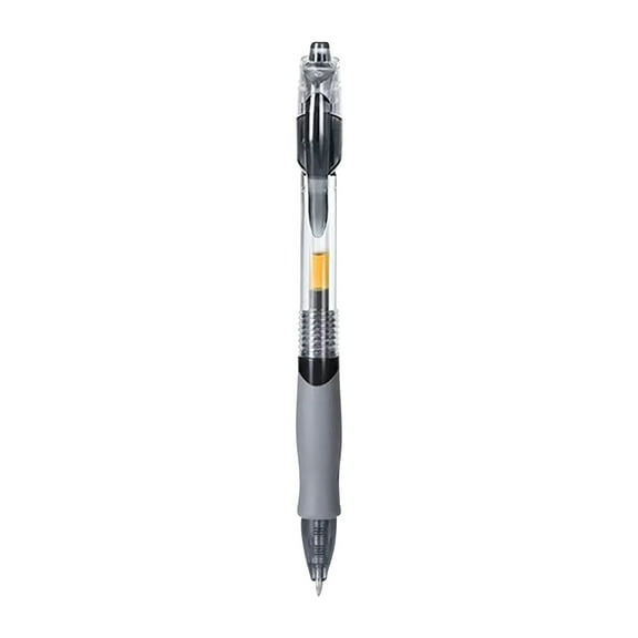 Chanana Retractable Ballpoint Pen, Black Ink Pens, Ball Point Pen Black Ink Ballpoint Pens with Super Soft Grip Medium Point 0.5mm Office Pens (Black)