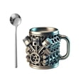 thumbnail image 1 of Chanana V6-Engines Resin Cup，Engine Design，Car Engine Coffee Mug，Creative Engine Beer Cup Present for Car Enthusiasts and Racing Fans，Living Room Decoration As a Work of Art, 1 of 6