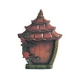 thumbnail image 1 of Chanana Wooden Mushroom Door Decor - Storybook Tale Home Decoration for Bedroom, Staircase, Garden - Handcrafted Wooden Art Piece, Gift for Kids and Cute Friends, 1 of 7