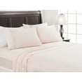 thumbnail image 1 of Chanasya 4-Piece Ultra Soft Solid Embossed Checkered King Sheets Set - 15 Inches Deep Pocket Luxurious Soft Brushed Microfiber - (1 Flat Sheet, 1 Fitted Sheet & 2 Pillowcases ) Delicate Pink - King, 1 of 3