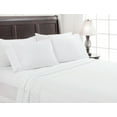 thumbnail image 1 of Chanasya 4-Piece Ultra Soft Solid Embossed Checkered Queen Sheets Set - 15 Inches Deep Pocket Luxurious Soft Brushed Microfiber - (1 Flat Sheet, 1 Fitted Sheet & 2 Pillowcases ) White - Queen, 1 of 3