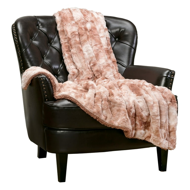Chanasya fuzzy faux fur throw deals