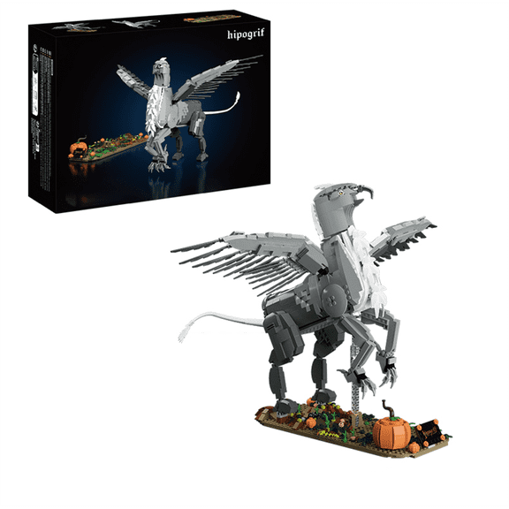 Chanbrick Hipogrif Building Sets Compatible With Lego Eagle-Horse Deity Creature Home Decor Building Toys For Adults Teens 1548 Pcs