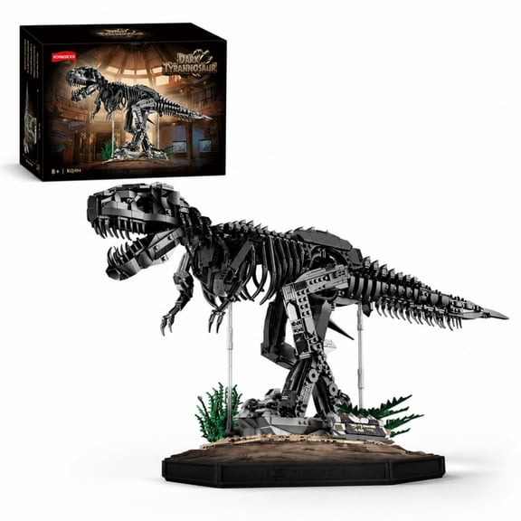 Chanbrick Jurassic World Dinosaur Fossils Building Sets Compatible With Lego Dark Tyrannosaurus Creative Thinking Building Blocks For Adults Boys