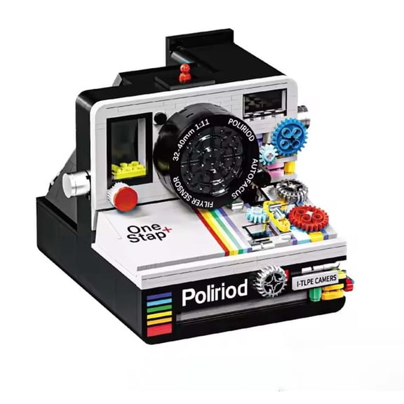 Chanbrick Retro Camera Building Sets Compatible With Lego Exposed Mechanical Gear Film Camera Concentration Building Blocks For Adults Teens 797 Pcs