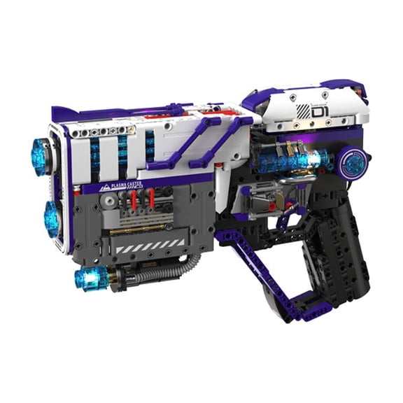 Chanbrick Technical Stellar Galaxy Pistol Building Sets Led Compatible With Lego Science Fiction Modle Weapons Shooting Gun For Adult Boys 1334