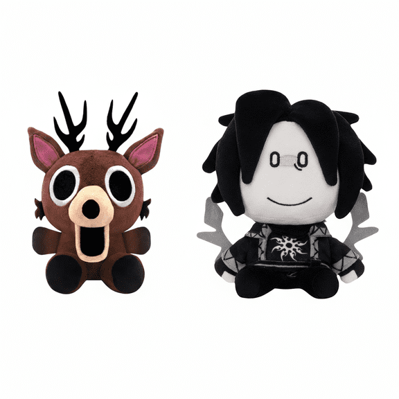 Chance Forsaken Plush,99 Nights In the Forest Plush Toys,10" Deer Stuffed Animals Toys, for Fans, Soft, Collectible Game Plush, for Birthday Christmas New Year Gift