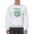 thumbnail image 1 of Chance Of Farming Sweatshirt Men -Smartprints Designs, Male Small, 1 of 4