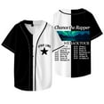 thumbnail image 1 of Chance The Rapper And We Back Tour Baseball Jacket Tee Women Men V-neck Short Sleeve T-shirts, 1 of 6