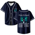 thumbnail image 1 of Chance The Rapper And We Back Tour Baseball Jersey Shirt V-Neck Women Men Short Sleeve Streetwear Clothes, 1 of 3