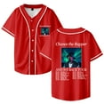 thumbnail image 1 of Chance The Rapper And We Back Tour Baseball Jersey Shirt V-Neck Women Men Short Sleeve Streetwear Clothes, 1 of 3