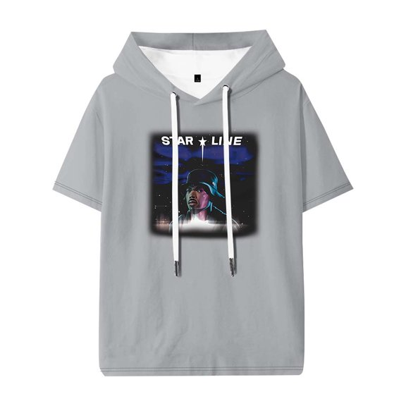 Chance The Rapper Star Line Album Merch Hooded T-Shirts Women Men Short Sleeve Tee Casual Fashion Clothes