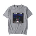 thumbnail image 1 of Chance The Rapper Star Line Album Merch T-Shirt Women Men Casual Crewneck Short Sleeve Fashion Tee, 1 of 3