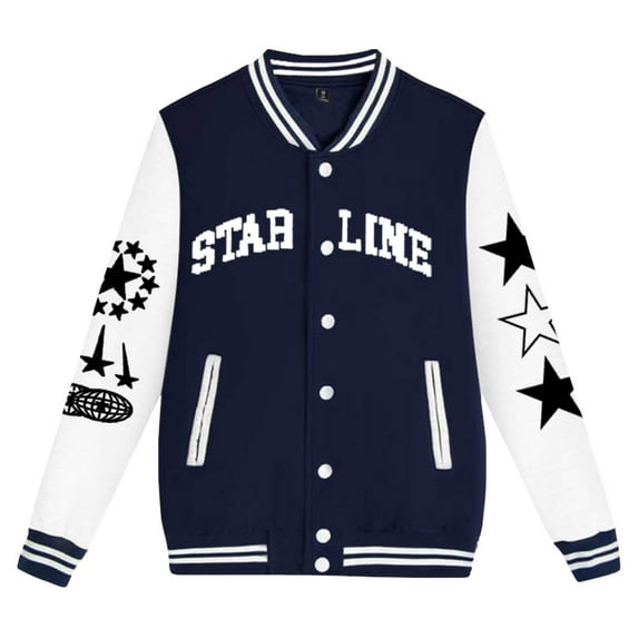Chance The Rapper Star Line Varsity Jacket And We Back Tour Merch Women Men Long Sleeve Sweatshirts