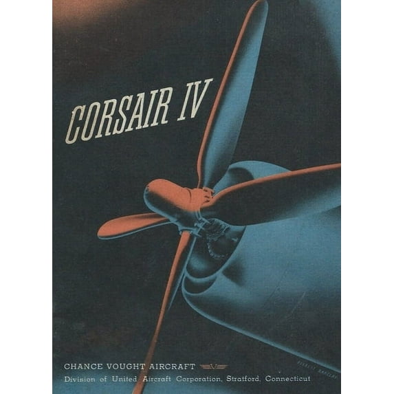 Chance Vought Corsair IV Fighter Airplane Operator Manual F4U, (Paperback)