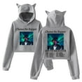 thumbnail image 1 of Chance the Rapper And We Back Tour 2025 Hoodie Cat Ears Crop Top Long Sleeve Streetwear Women's Clothes, 1 of 3