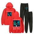 thumbnail image 1 of Chance the Rapper And We Back Tour Hoodie Jogger Pants Two Piece Set Sweatshirts+Sweatpants Women Men's Set, 1 of 3