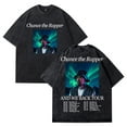 thumbnail image 1 of Chance the Rapper And We Back Tour Washed T-shirt Crewneck Short Sleeve Streetwear Women Men Cotton Tee, 1 of 6