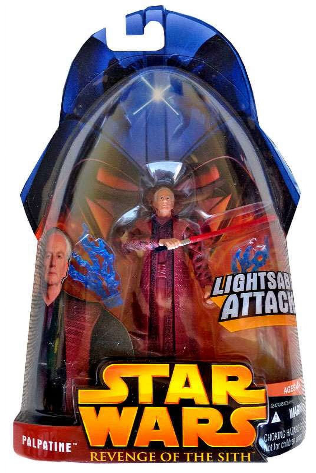 Chancellor Palpatine Action Figure Red Lightsaber Star Wars