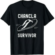 STARRAY Chancla Survivor - Funny Mexican T-Shirt