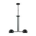 thumbnail image 1 of Chandelier 4 Light Matte Black Metal     -Traditional Installation Capital Lighting 433141Mb, 1 of 6