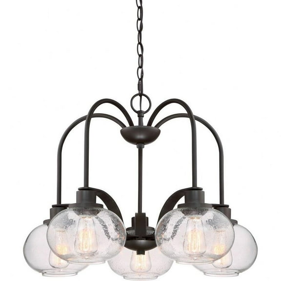 Chandelier 5 Light-Old Bronze Finish Bailey Street Home 71-Bel-1904688