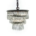 thumbnail image 1 of Chandelier ANCIL Copper Crystal New E12 Candelabra Base 25W ZT-1069, 1 of 3