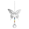 thumbnail image 1 of Chandelier Crystal Ball Beads Home Windows Decor Hanging Suncatcher Wedding Decoration Favors  60mm butterfly+30mm ball, 1 of 6