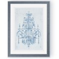 thumbnail image 1 of Chandelier Draft II - Barnwood Framed Print - 18 x 24 - Grey, 1 of 4