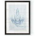 thumbnail image 1 of Chandelier Draft IV - Barnwood Framed Print - 17 x 20 - Black, 1 of 4