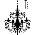 thumbnail image 1 of Chandelier Extra Chain Picture Art - Living Room - Home Decor Sticker - Custom Vinyl Lettering Wall Decal Mural Art 21x24 Inches, 1 of 1