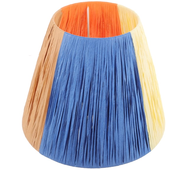 Chandelier Light Covers Lamps Shades Raffia Lampshade Ceiling Nordic Paper Metal