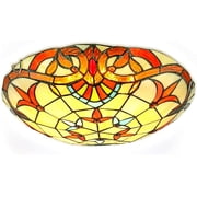 Chandelier Pendant Light Stained Glass Hummingbird Lampshade LED Ceiling Light Home Lighting Lamp Geometry Balcony Corridor Bedroom Decoration Flush Mount Creative Light