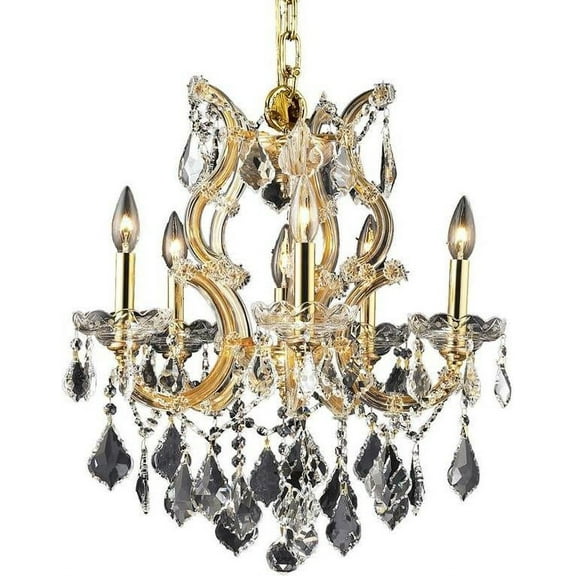 Chandelier Pendant MARIA THERESA Traditional Living Room Dining 6-Light  EL-6807