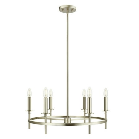 Chandelier in Brushed Nickel