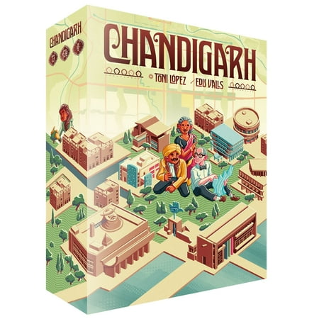 Chandigarh Strategy Board Game for Ages 10+, from Asmodee
